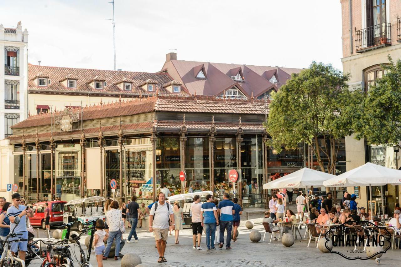 Charming Mercado De San Miguel Madrid Exterior photo